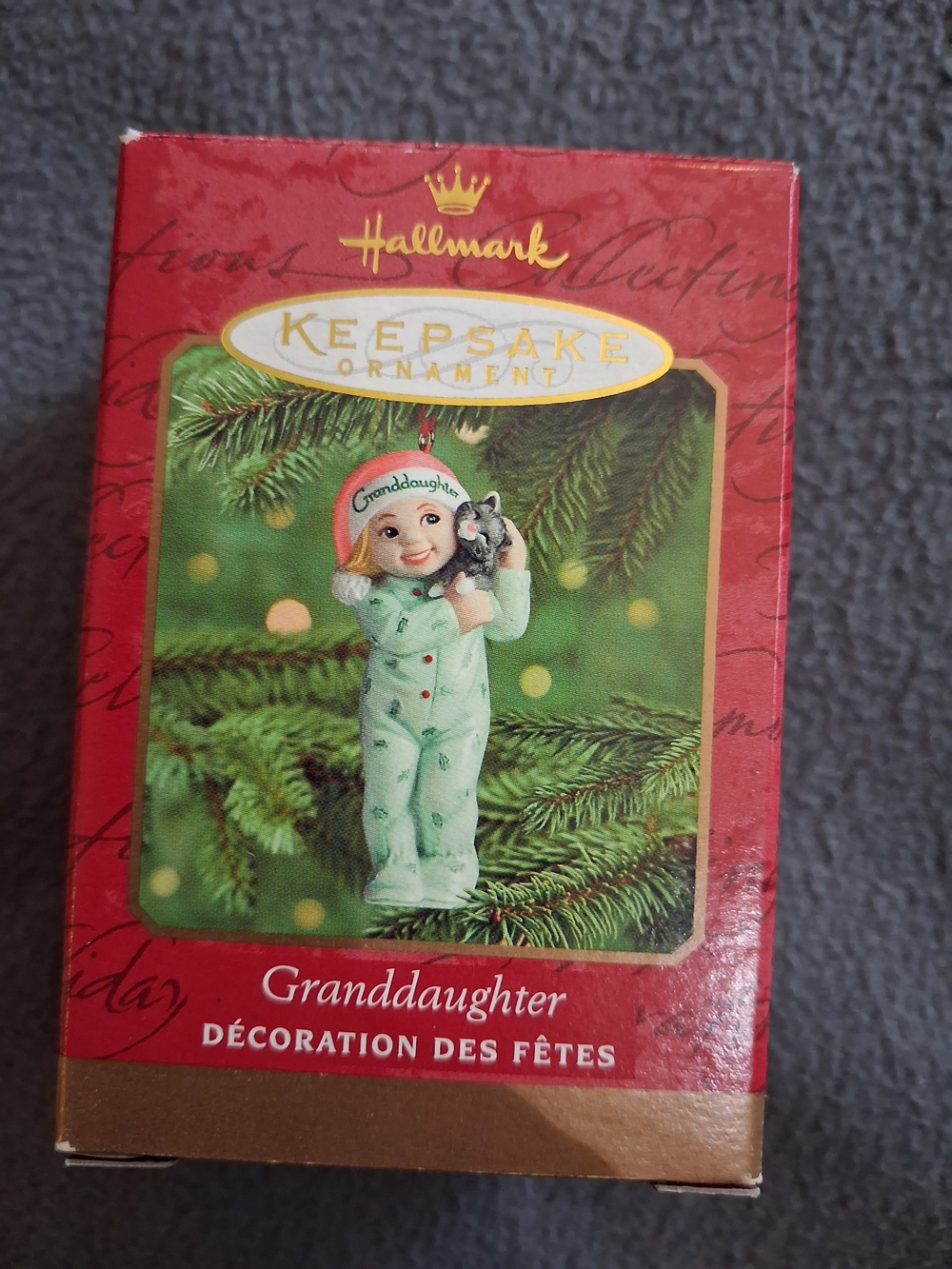 Hallmark Granddaughter Ornament